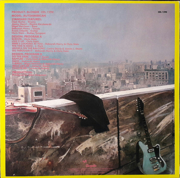 Blondie : Autoamerican (LP, Album)
