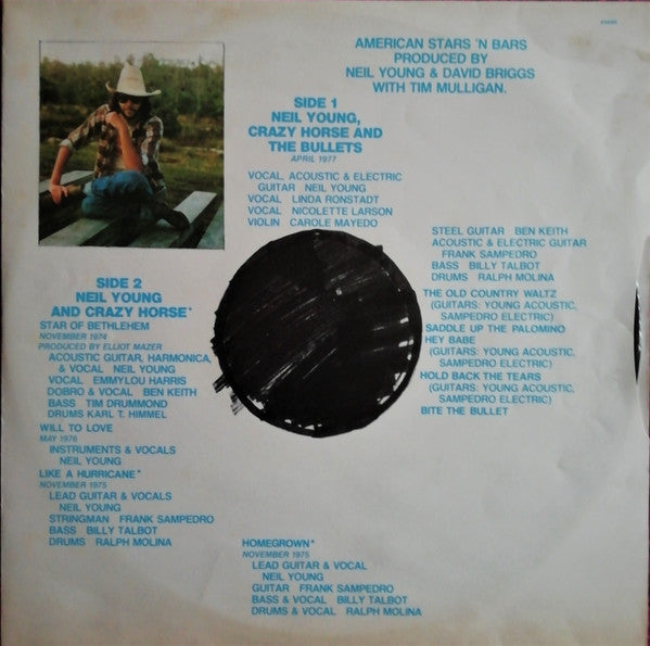 Neil Young : American Stars 'N Bars (LP, Album)