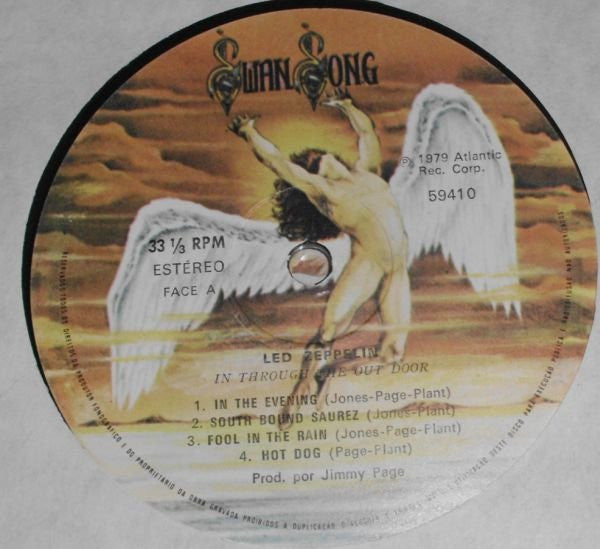 Led Zeppelin : In Through The Out Door (LP, Album, "B")