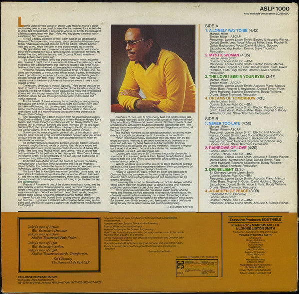 Lonnie Liston Smith : Dreams Of Tomorrow (LP, Album)