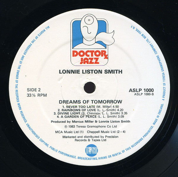 Lonnie Liston Smith : Dreams Of Tomorrow (LP, Album)