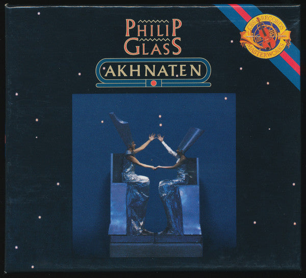 Philip Glass - Dennis Russell Davies, The Stuttgart State Opera Orchestra & Chorus* : Akhnaten (2xCD, Album + Box)