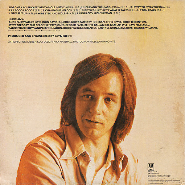 Andy Fairweather Low* : La Booga Rooga (LP, Album)