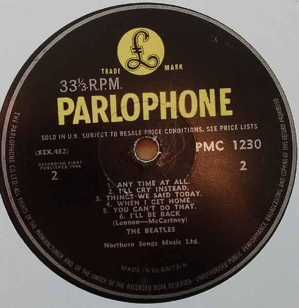 The Beatles : A Hard Day's Night (LP, Album, Mono, Gar)