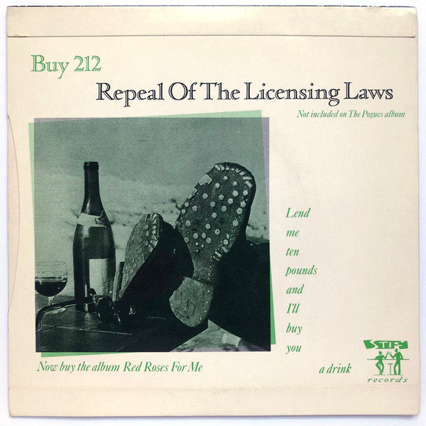 The Pogues : The Boys From The County Hell (7", Single, Gre)