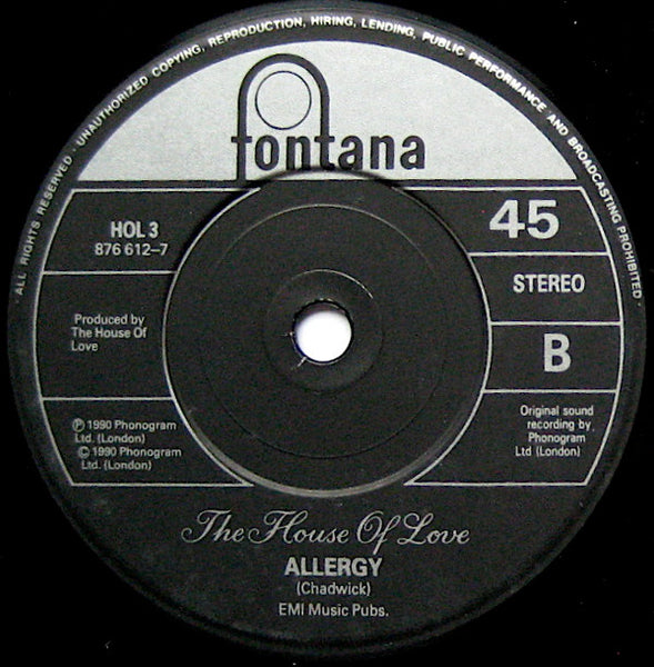The House Of Love : Shine On (7", Single, Ltd, Num)