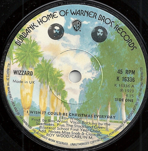 Wizzard (2) : I Wish It Could Be Christmas Everyday (7", Single, Pic)