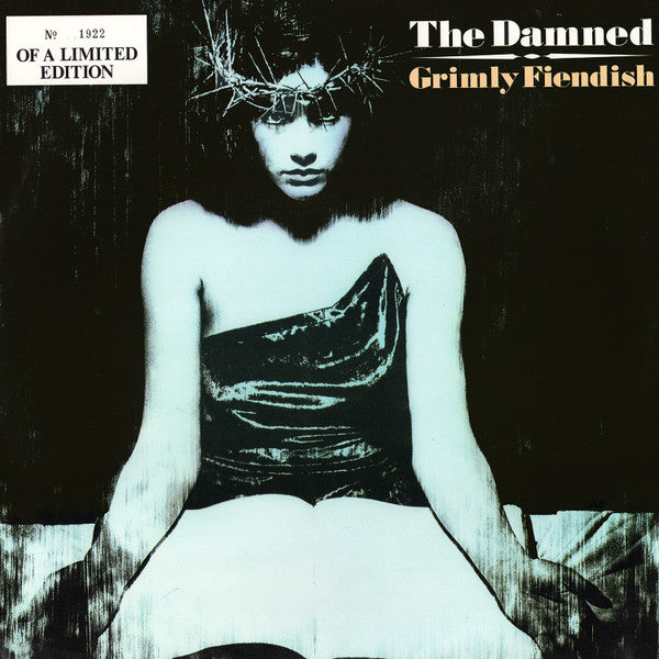 The Damned : Grimly Fiendish (12", Single, Ltd, Num, Whi)