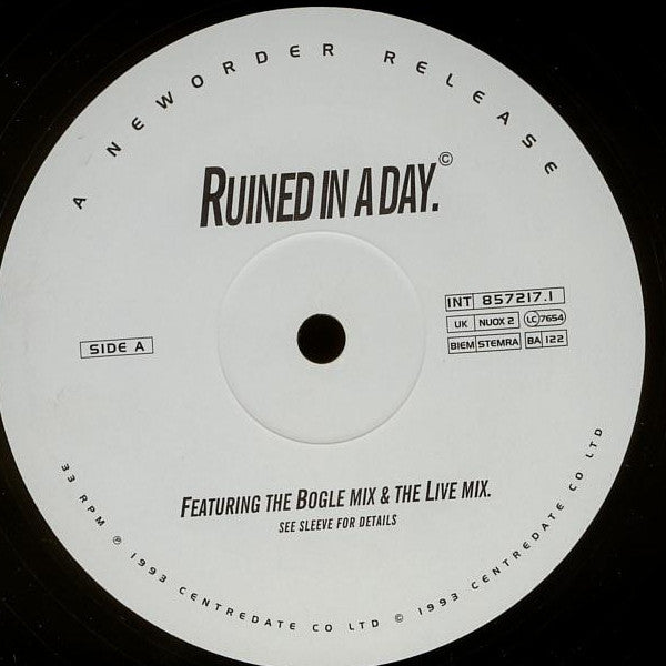 NewOrder* : Ruined In A Day (12", Single)
