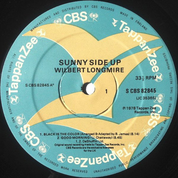 Wilbert Longmire : Sunny Side Up (LP, Album)