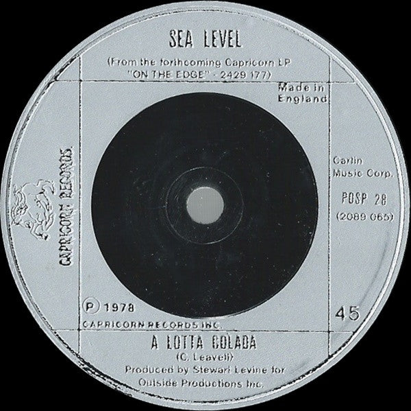 Sea Level : Fifty-Four (7", Single)