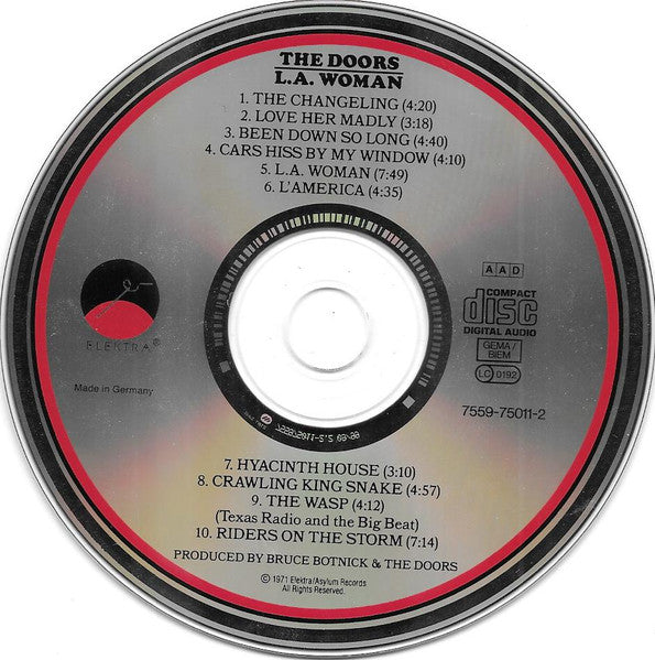 Doors* : L.A. Woman (CD, Album, RE, RM)