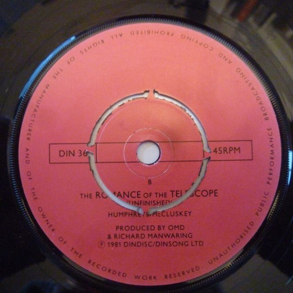 Orchestral Manoeuvres* : Joan Of Arc (7", Single, 4 P)