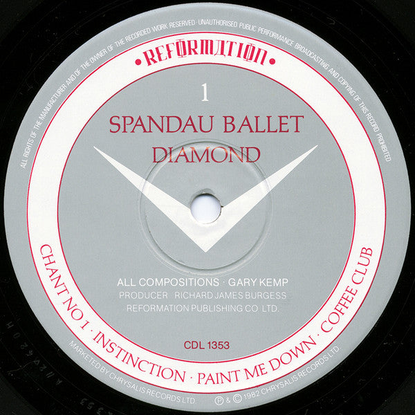 Spandau Ballet : Diamond (LP, Album)