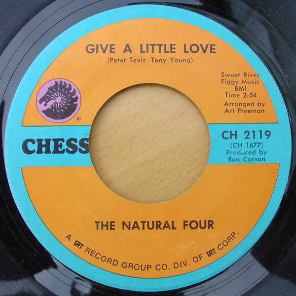 The Natural Four : The Devil Made Me Do It / Give A Little Love (7")