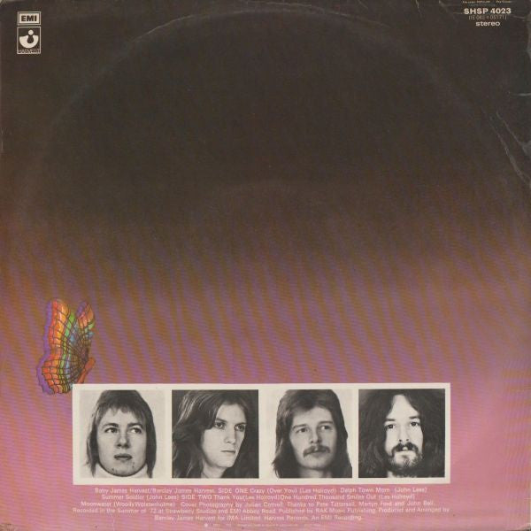 Barclay James Harvest : Baby James Harvest (LP, Album, Lam)