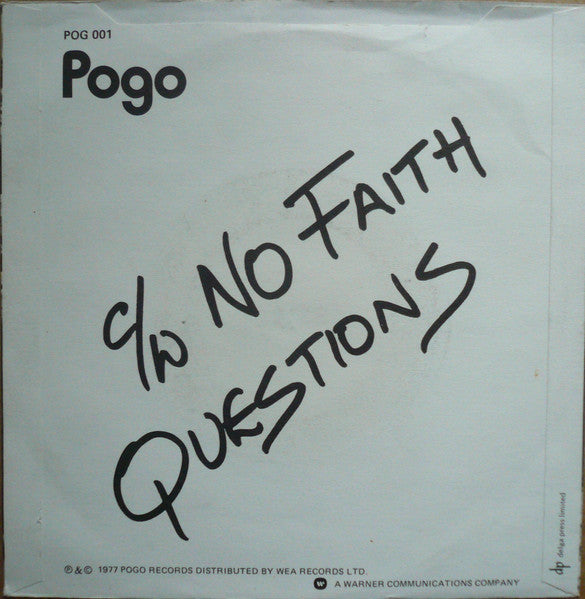 Suburban Studs : No Faith (7", Single, RE)