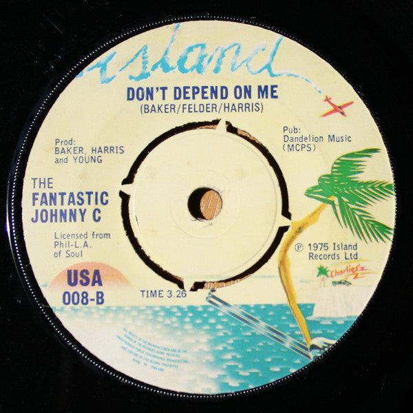 The Philly Sound / The Fantastic Johnny C : Waitin' For The Rain / Don't Depend On Me (7")