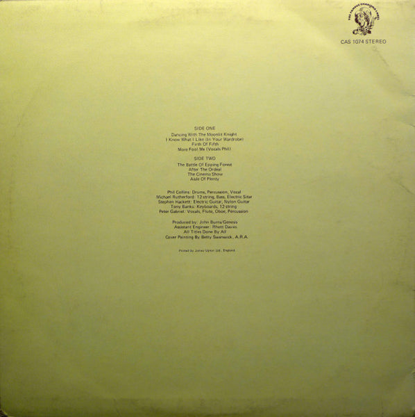Genesis : Selling England By The Pound (LP, Album, RE, Sma)