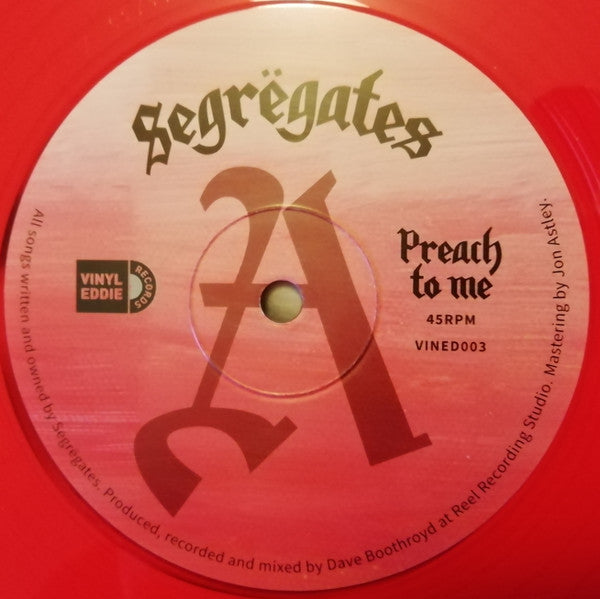 Segrëgates : Preach To Me (12", Single)