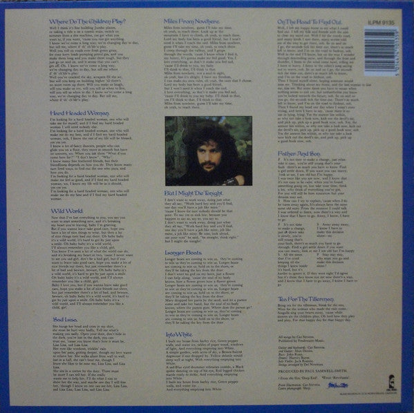 Cat Stevens : Tea For The Tillerman (LP, Album, RE)