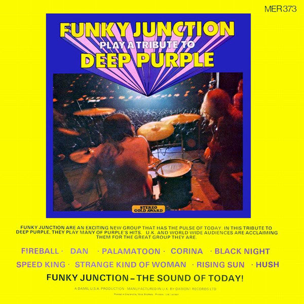 Funky Junction (2) : Play A Tribute To Deep Purple (LP, Album, Blu)
