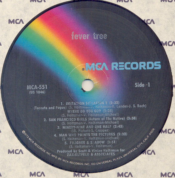 Fever Tree : Fever Tree (LP, Album, RE)