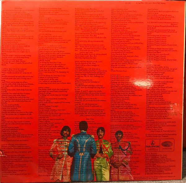 The Beatles : Sgt. Pepper's Lonely Hearts Club Band (LP, Album, Pic, RE)