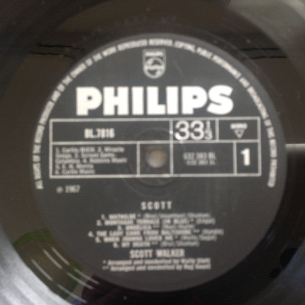 Scott Walker : Scott (LP, Album, Mono)