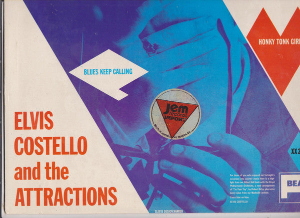 Elvis Costello And The Attractions* With The Royal Philharmonic Orchestra* : I'm Your Toy (12", Single, Ltd)