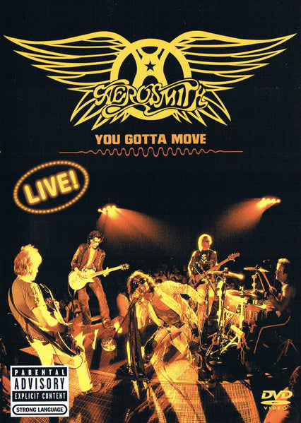 Aerosmith : You Gotta Move (DVD-V, Multichannel, PAL, Reg + CD, MiniAlbum, Enh)