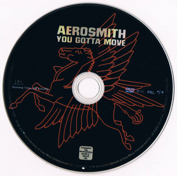 Aerosmith : You Gotta Move (DVD-V, Multichannel, PAL, Reg + CD, MiniAlbum, Enh)