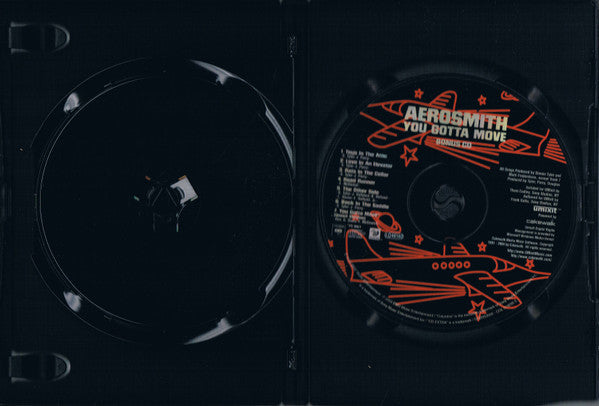 Aerosmith : You Gotta Move (DVD-V, Multichannel, PAL, Reg + CD, MiniAlbum, Enh)