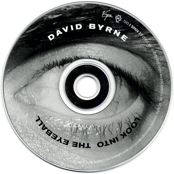 David Byrne : Look Into The Eyeball (CD, Album)