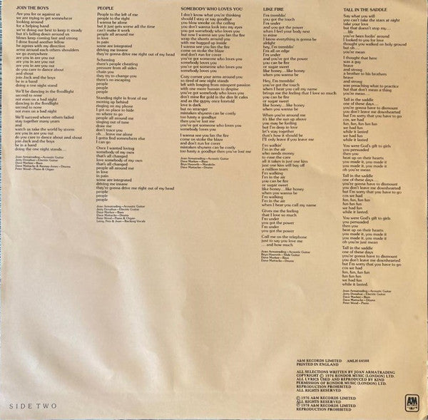Joan Armatrading : Joan Armatrading (LP, Album)