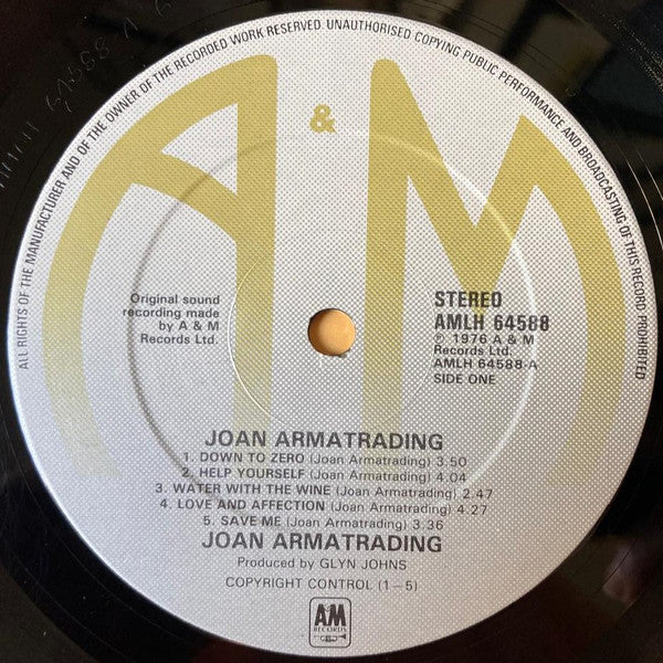 Joan Armatrading : Joan Armatrading (LP, Album)