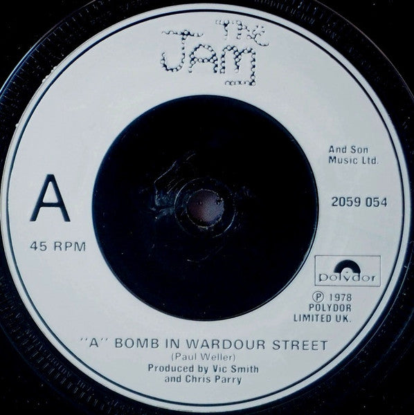The Jam : David Watts / "A" Bomb In Wardour Street (7", Single, RE)