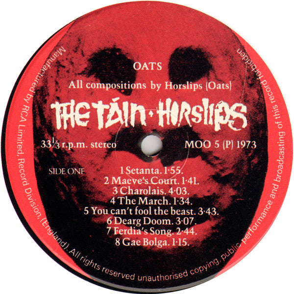Horslips : The Táin (LP, Album)