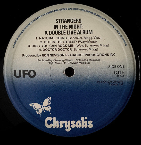 UFO (5) : Strangers In The Night (2xLP, Album)