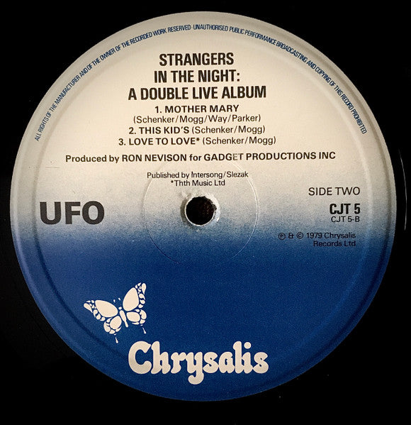 UFO (5) : Strangers In The Night (2xLP, Album)