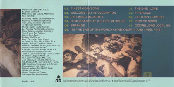 R.E.M. : Document (CD, Album, RE)