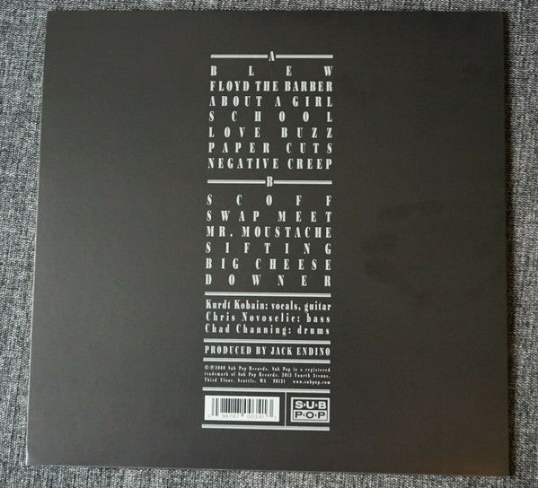 Nirvana : Bleach (LP, RE, RP)