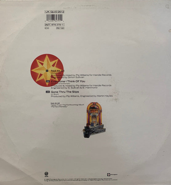 Status Quo : Not At All (12", Single)