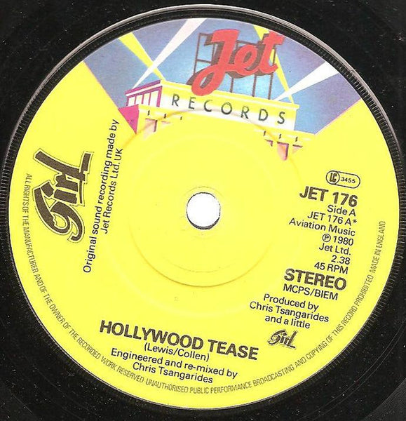 Girl (2) : Hollywood Tease (7", Single)