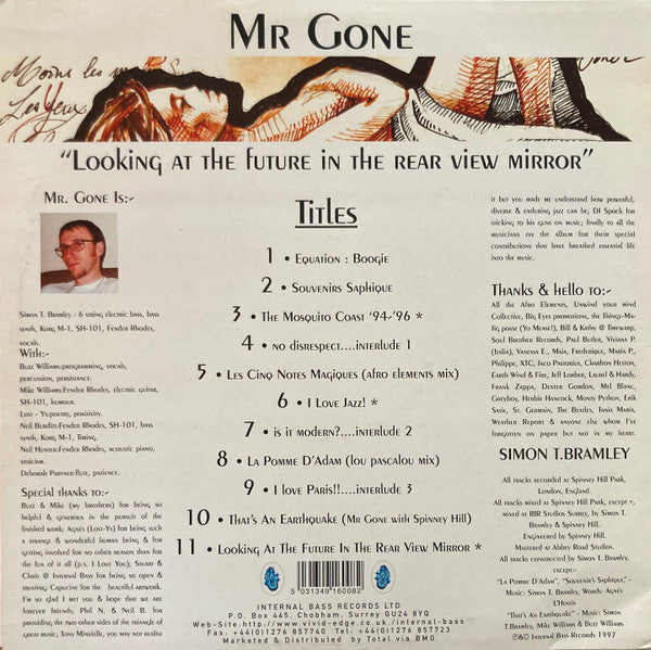 Mr. Gone : Looking At The Future In The Rear View Mirror (2xLP)