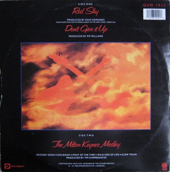 Status Quo : Red Sky (12")