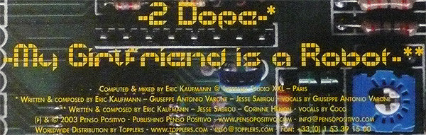 Eric Kaufmann vs. Jet : My Girlfriend Is A Robot (12")