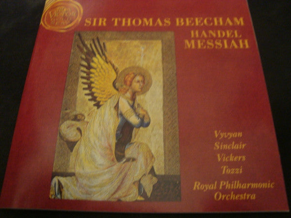 Handel* - Sir Thomas Beecham, Vyvyan*, Sinclair*, Vickers*, Tozzi*, Royal Philharmonic Orchestra : Messiah (3xCD, RE, RM)