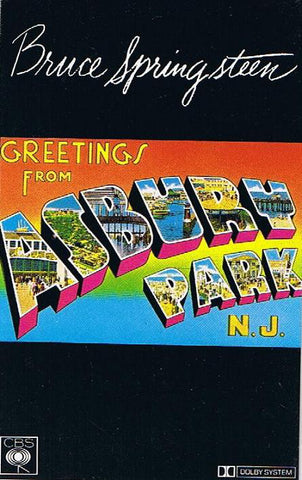 Bruce Springsteen : Greetings From Asbury Park N.J. (Cass, Album, RE)