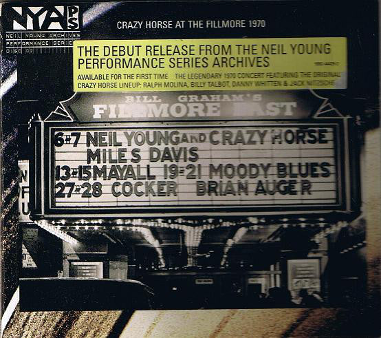 Neil Young & Crazy Horse : Live At The Fillmore East (HDCD, Album)
